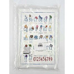 Stephanie Workman Marrott Lithograph Print ABCs 123s Song and Icons Wall Art